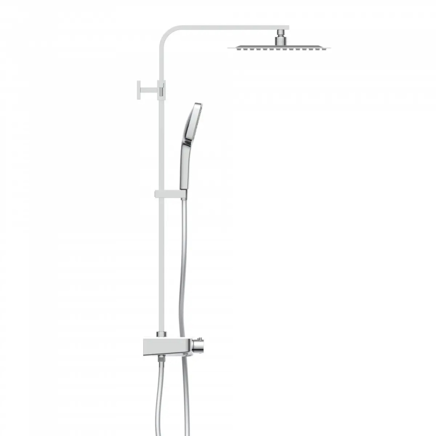 Schütte 60530 - Set doccia con miscelatore termostatico OCEAN, cromo lucido