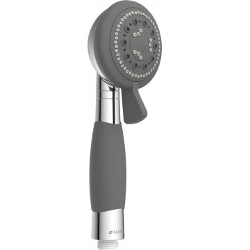 Schütte 60971 - Doccetta a mano VITAL, finitura cromo lucido/grigio