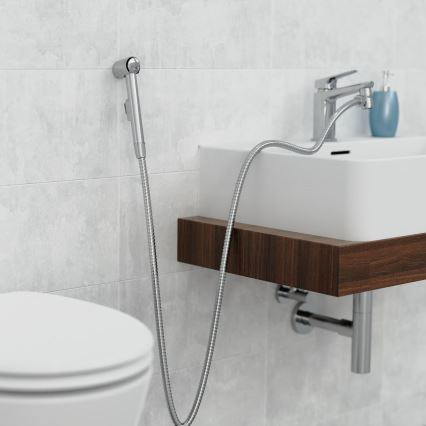 Schütte 78016 - Doccetta per lavabo, cromo lucido