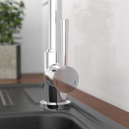 Schütte 79116 - Miscelatore per lavello CORNWALL cromo lucido