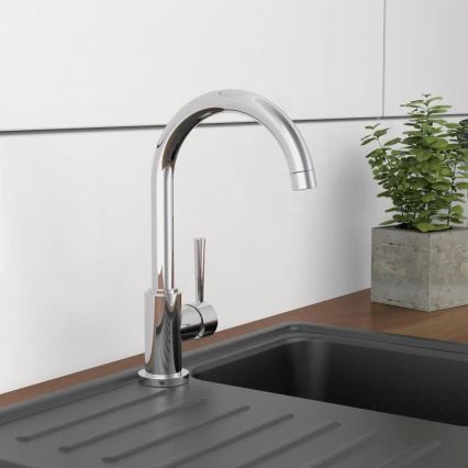 Schütte 79119 - Miscelatore per lavello CORNWALL cromato lucido