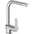 Schütte 79700 - Rubinetto da cucina con doccetta estraibile LONDON, cromo lucido