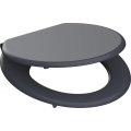 Schütte 80104 - Sedile per WC SPIRIT Antracite con chiusura SoftClose in MDF
