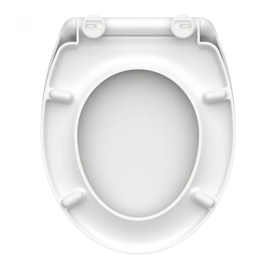 Schütte 82300-A - Sedile per WC BIANCO con chiusura SoftClose in Duroplast