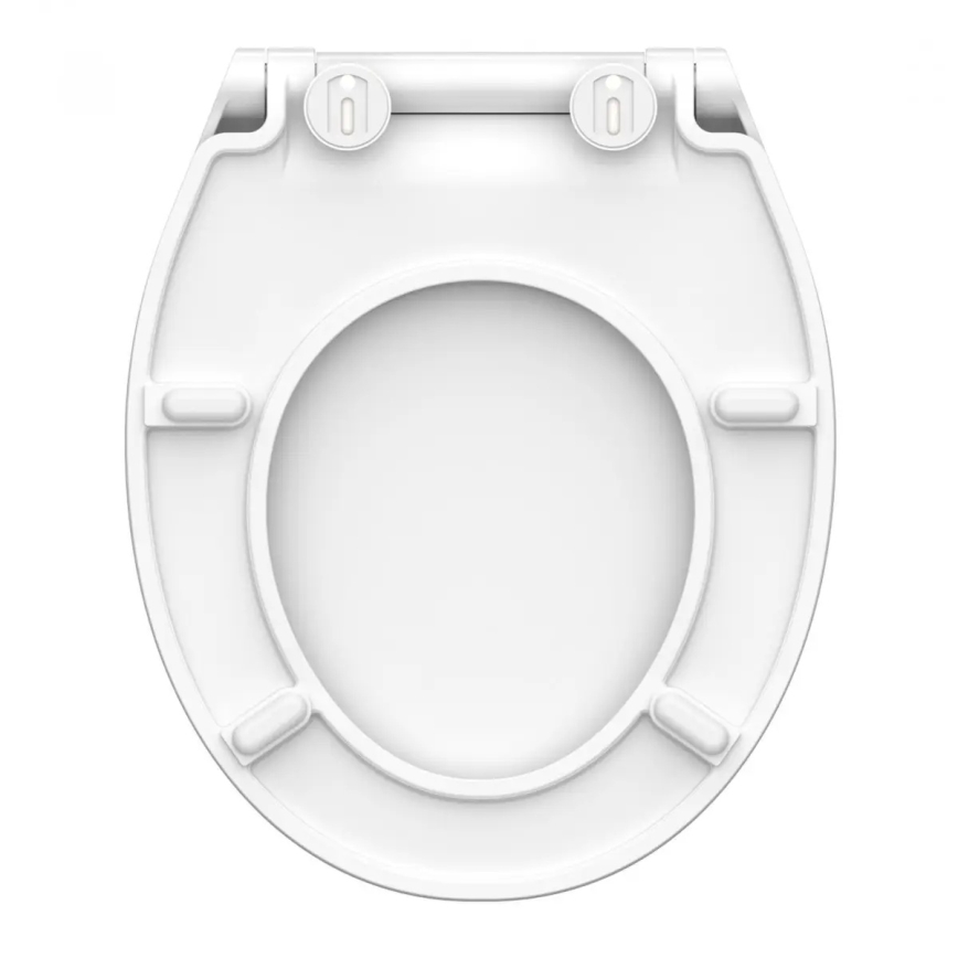 Schütte 82700 - Sedile WC SLIM WHITE SoftClose in duroplastica