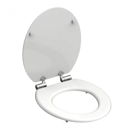 Schütte 84100-A - Copriwater bianco SoftClose in MDF (legno)