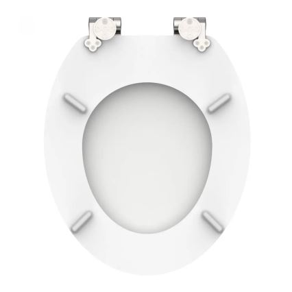 Schütte 84100-A - Copriwater bianco SoftClose in MDF (legno)