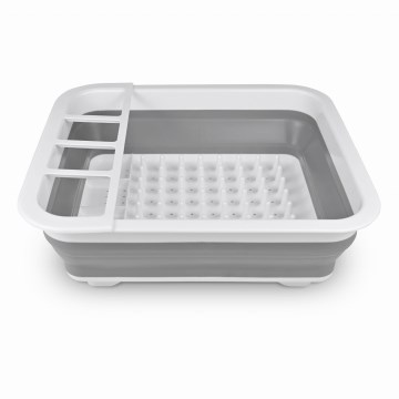 Scolapiatti pieghevole in silicone