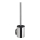 Scopino WC 8x35,5 cm acciaio inox/argento