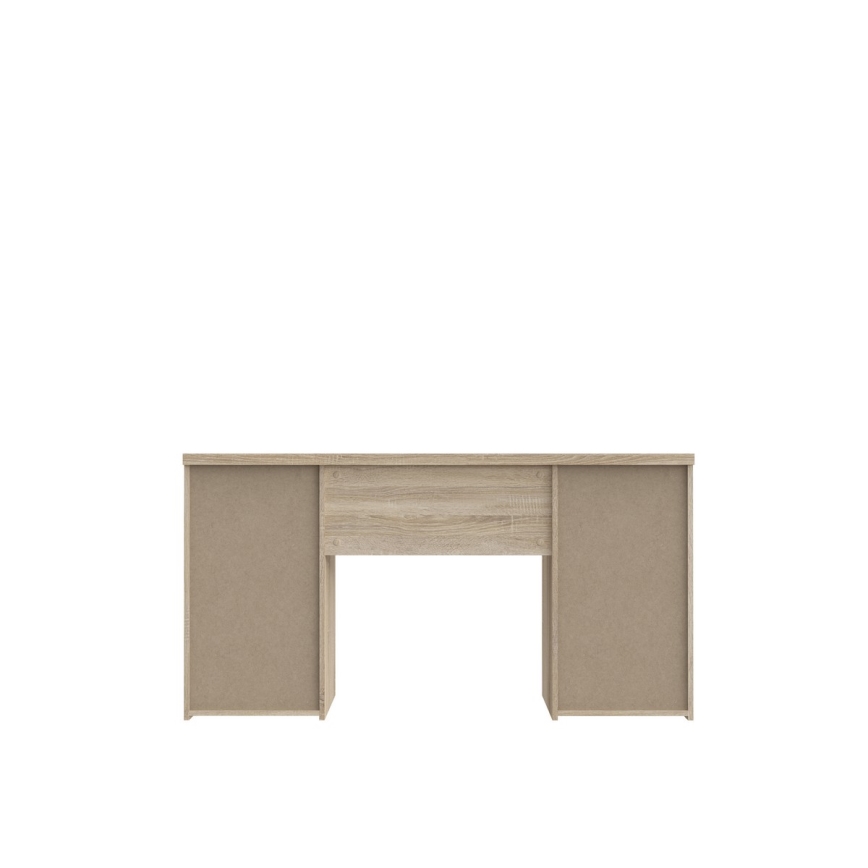 Scrivania ARENO bianco/rovere sonoma