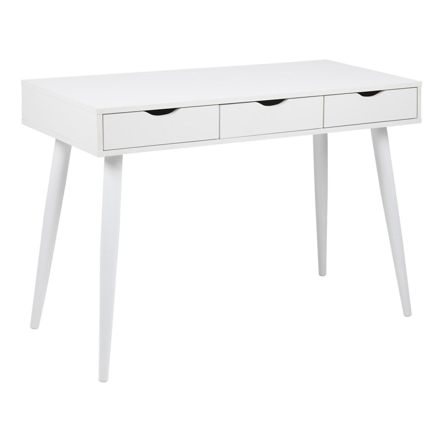 Scrivania con cassetti ADIS bianco