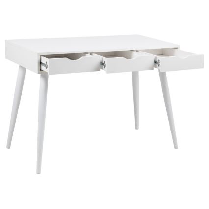 Scrivania con cassetti ADIS bianco