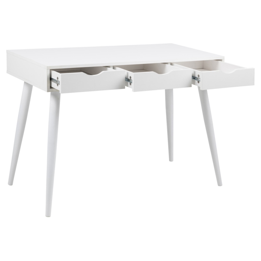 Scrivania con cassetti ADIS bianco