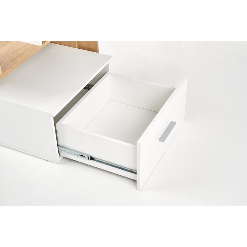 Scrivania GORA rovere/bianco