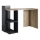 Scrivania MARLO rovere artisan/antracite