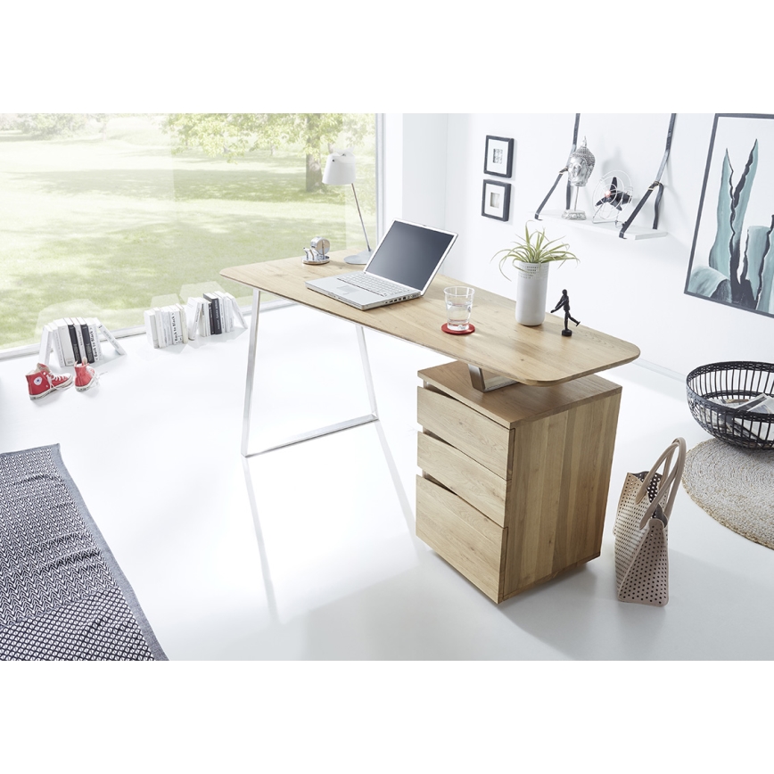 Scrivania TOMI in rovere