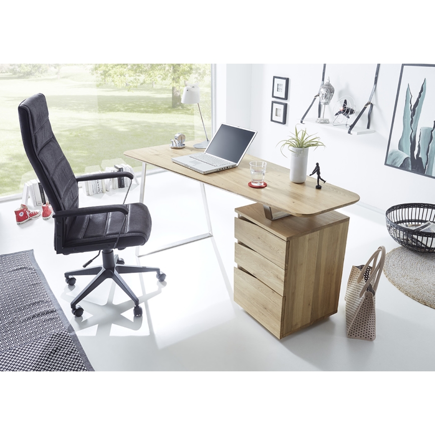 Scrivania TOMI in rovere
