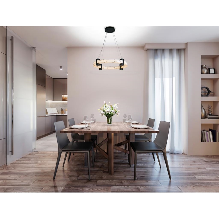 Searchlight - Lampadario LED sospeso su cavo MOONBEAM LED/29W/230V