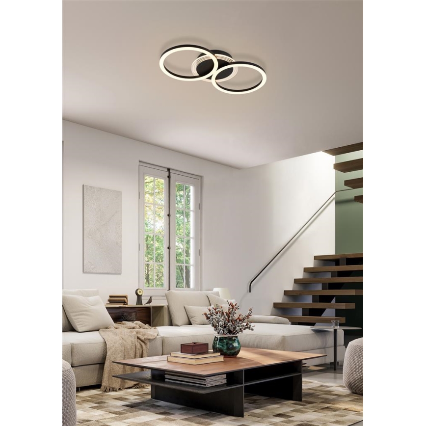 Searchlight - Lampada da soffitto dimmerabile a LED CONTOUR LED/24W/230V 3000K