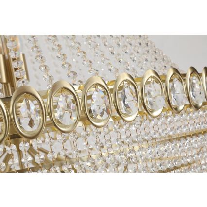 Searchlight - Lampadario a catena LOUIS PHILLIPE 28xE14/60W/230V