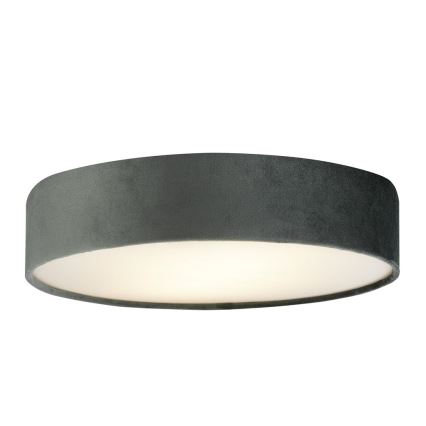 Searchlight - DRUM plafoniera 3xE27/60W/230V grigio