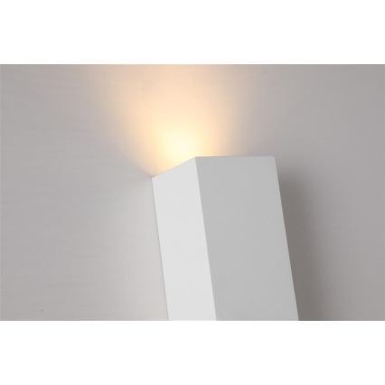 Searchlight - Applique da parete DON 2xGU10/10W/230V bianca