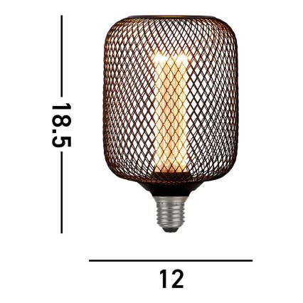 Searchlight - Lampadina LED decorativa WIRE MESH E27/4,5W/230V 2700K