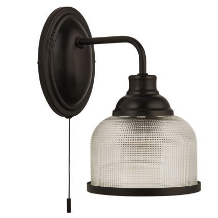 Searchlight - Applique BISTRO 1xE27/60W/230V nero