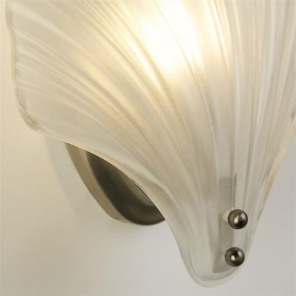 Searchlight - Applique da parete SHELL 1xG9/7W/230V bianco
