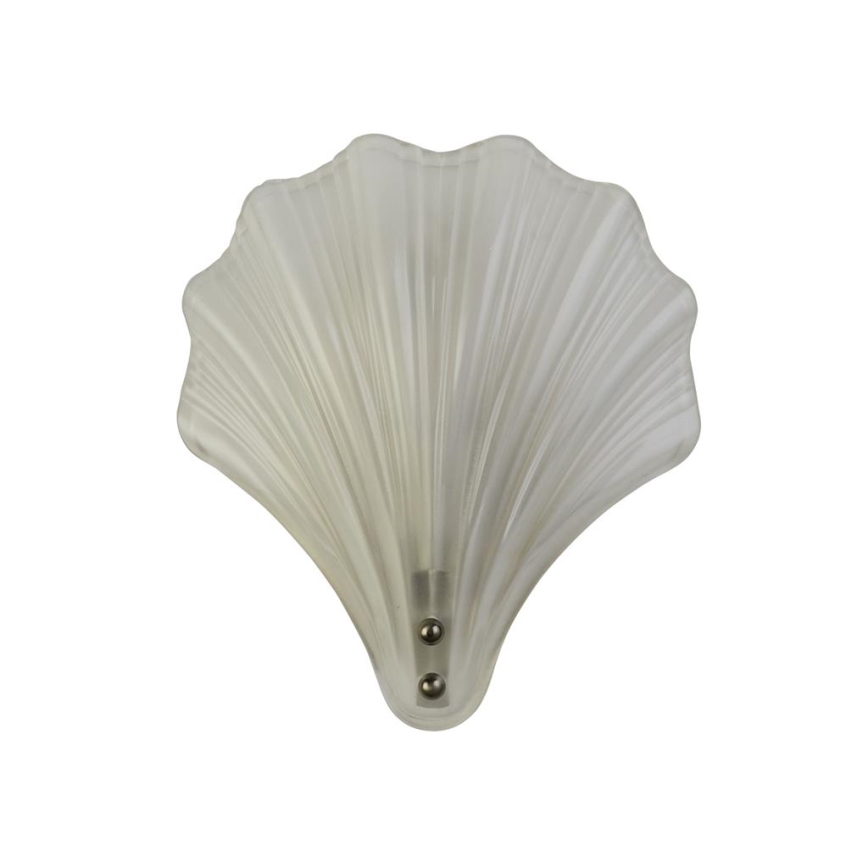 Searchlight - Applique da parete SHELL 1xG9/7W/230V bianco