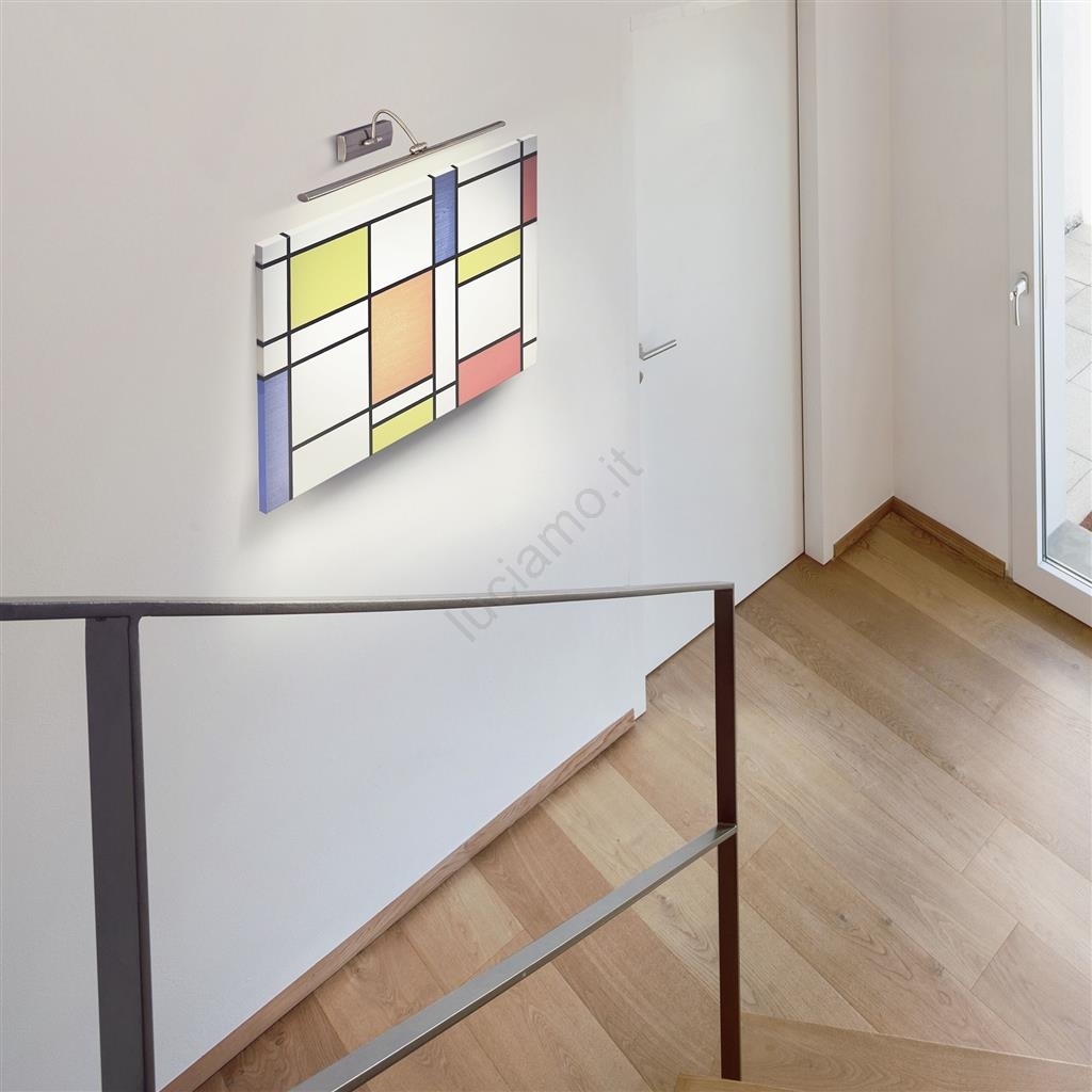 Searchlight 298451SS Lampada LED da quadri LED/3W/230V cromo Luciamo