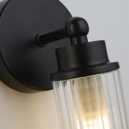 Searchlight - Applique da bagno IMPERIAL 1xG9/7W/230V IP44 nera