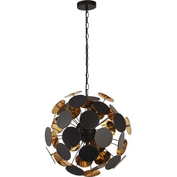 Searchlight 3074-4BG - Lampadario a sospensione DISCUS, 4xE14/60W/230V