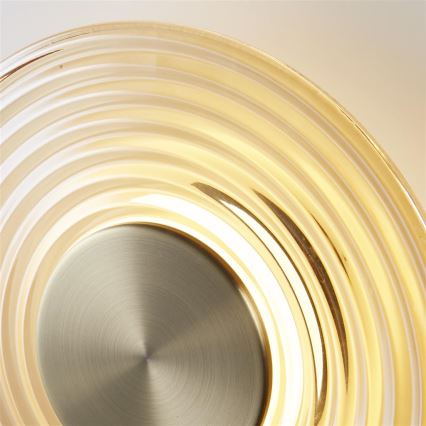 Searchlight - Lampada da parete LED dimmerabile CLEO LED/9,4W/230V ottone