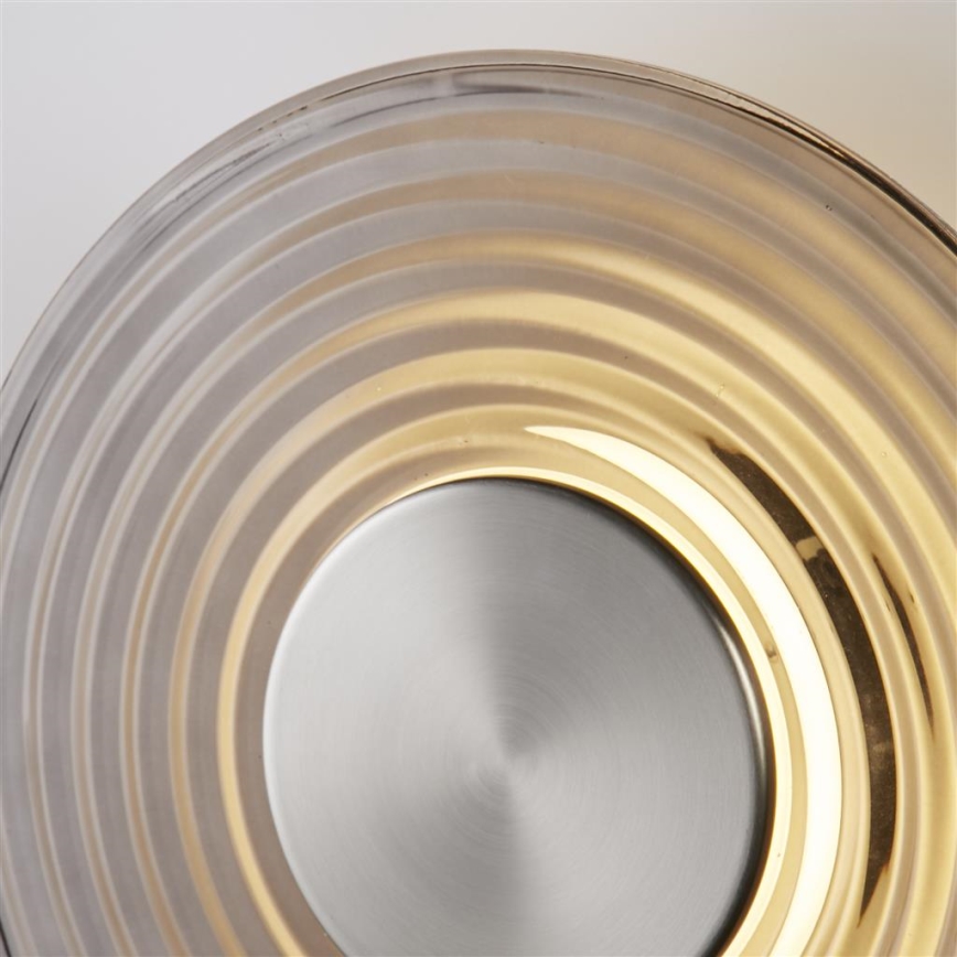 Searchlight - Applique da parete dimmerabile CLEO LED/9,4W/230V grigio