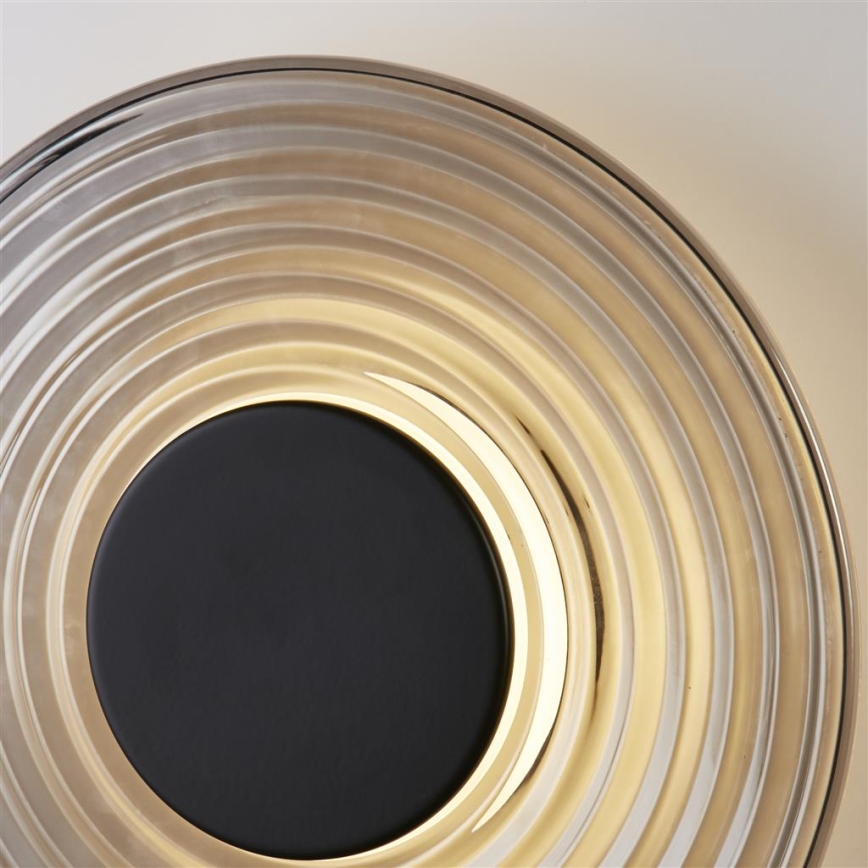 Searchlight - Applique dimmerabile a LED CLEO LED/9,4W/230V fumé