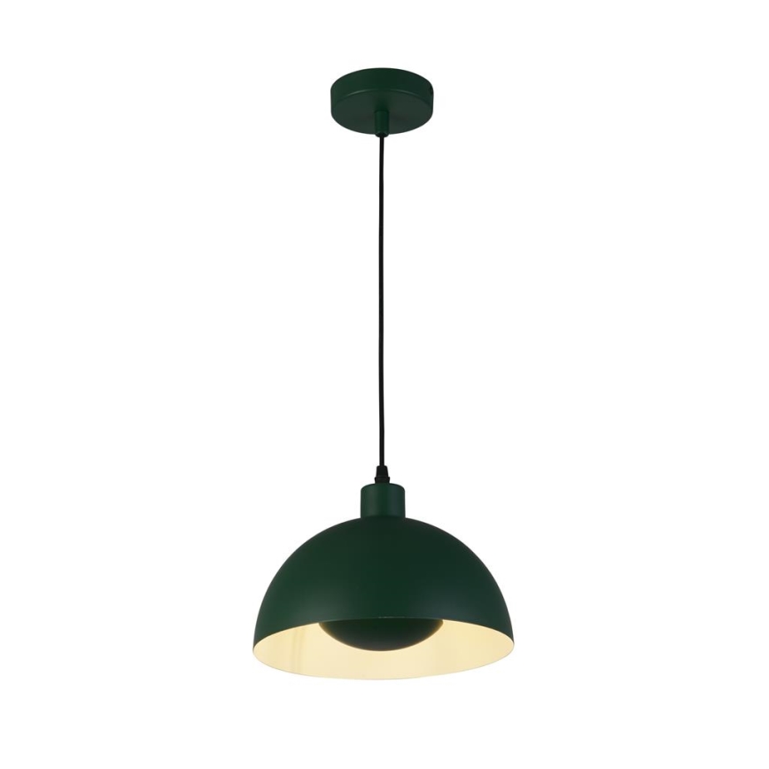 Searchlight - Lampada a sospensione MARS 1xE27/60W/230V Ø 40 cm verde