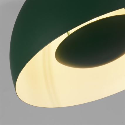 Searchlight - Lampada a sospensione MARS 1xE27/60W/230V Ø 40 cm verde