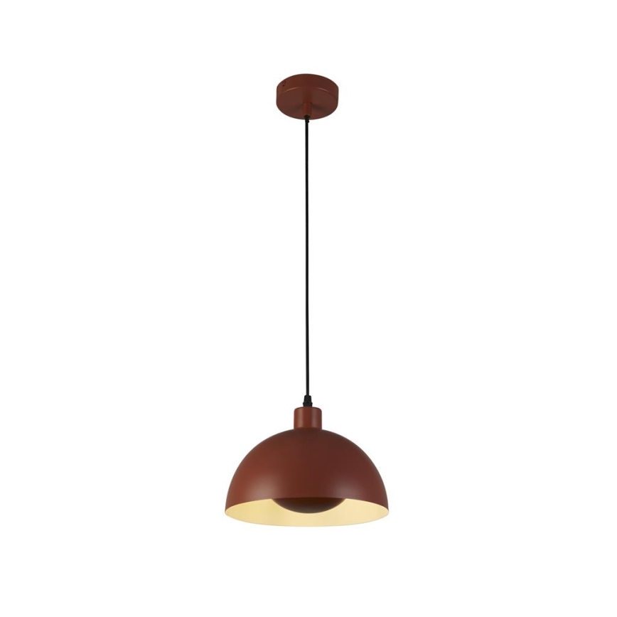 Searchlight - Lampadario a sospensione su cavo MARS 1xE27/60W/230V Ø 40 cm colore mattone
