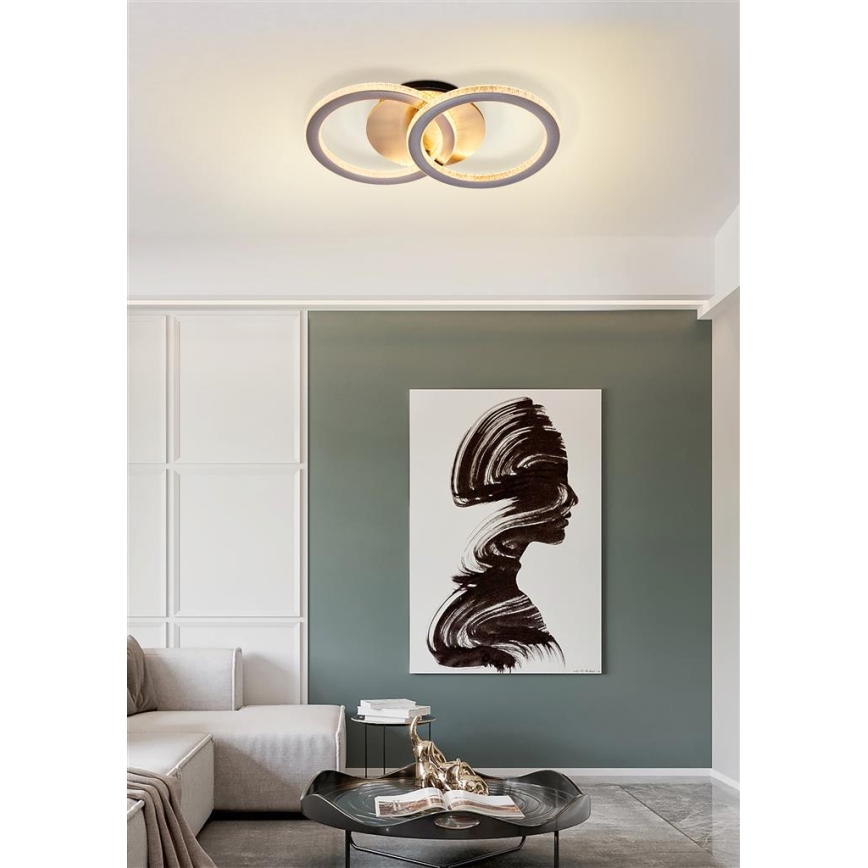 Searchlight - Plafoniera LED dimmerabile SPECIFICHE LED/24W/230V 3000K 25x42,5 cm