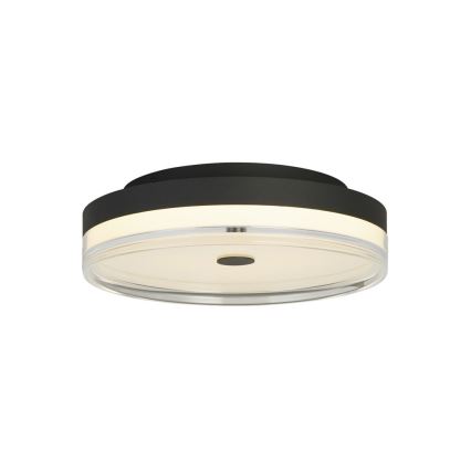 Searchlight - CYPRUS Lampada da soffitto a LED LED/21W/230V Ø 30 cm, Nero