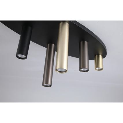 Searchlight - Plafoniera TUBES 6xGU10/10W/230V 80x30 cm