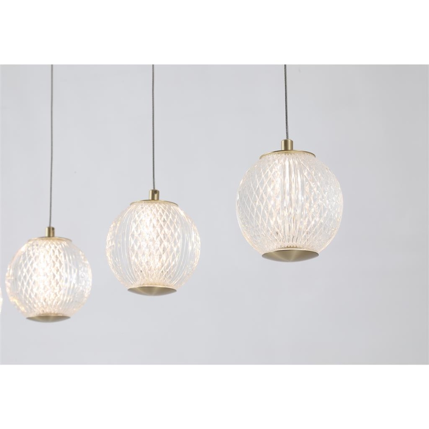 Searchlight - ALLURE Lampada a sospensione con cavo 5xLED/4,2W/230V