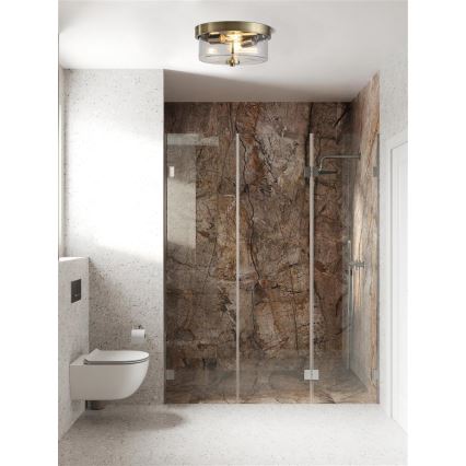 Searchlight - Plafoniera da soffitto per bagno EMPIRE 6xE14/60W/230V IP44