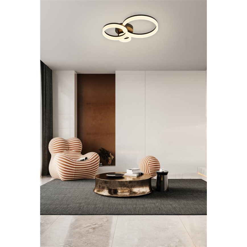 Searchlight - Plafoniera LED dimmerabile TRIPLE LED/25W/230V