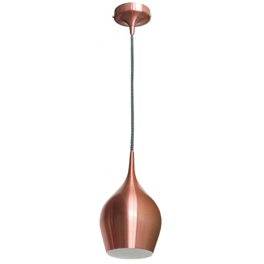 Searchlight - Lampadario a sospensione con filo VIBRANT 1xE14/60W/230V metallico rosa
