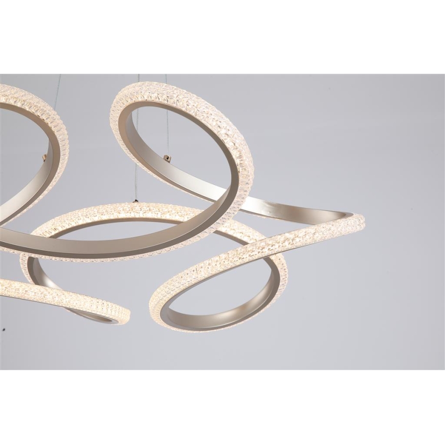 Searchlight - LED lampada a sospensione dimmerabile su cavo DOODLE LED/40W/230V ottone