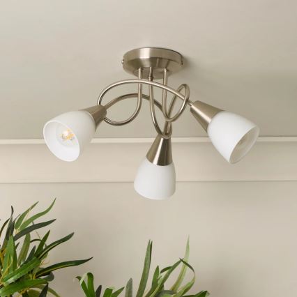 Searchlight - Lampadario a soffitto a montaggio superficiale 3xE14/7W/230V