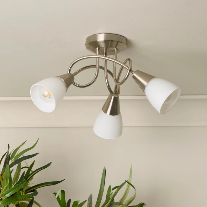 Searchlight - Lampadario a soffitto a montaggio superficiale 3xE14/7W/230V
