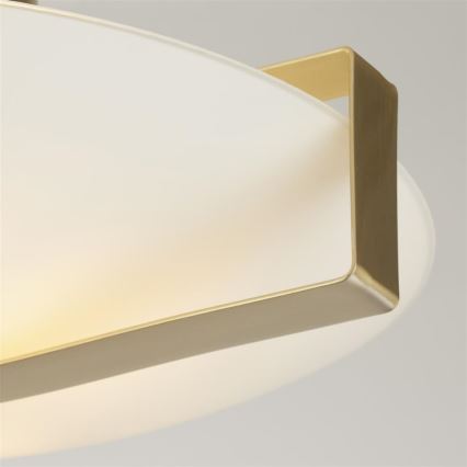 Searchlight  - Lampada da soffitto SUNDIAL 3xE27/40W/230V, finitura oro